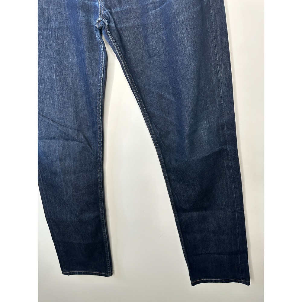 Levi's 511 Slim Men's Jeans Dark Wash Blue Denim 36 x 34 Dark Hollow 5 Pocket - Picture 8 of 16